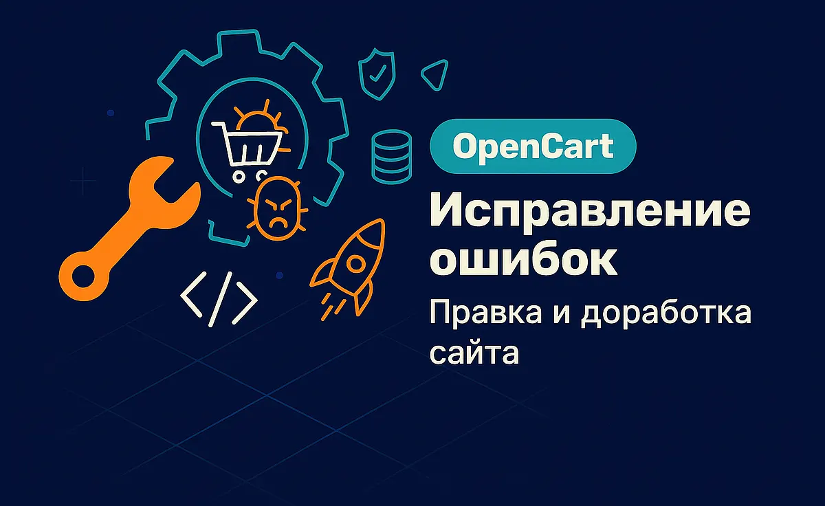 OpenCart . Исправить ошибку OpenCart . Исправить ошибку