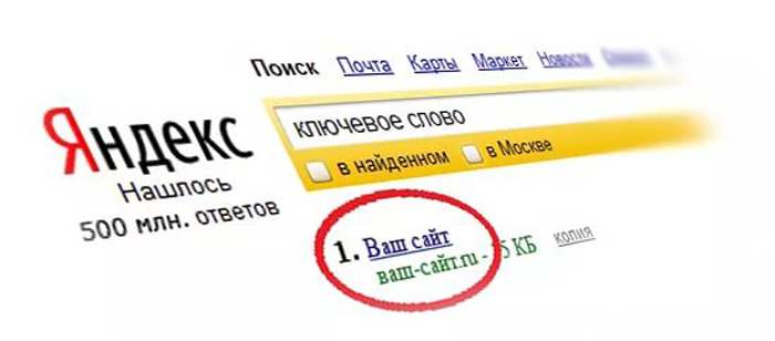 топ яндекс продвижение