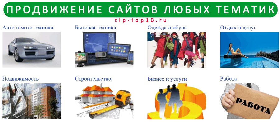 услуги по продвижению сайта