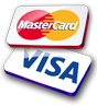 Оплата картами VISA и MasterCard