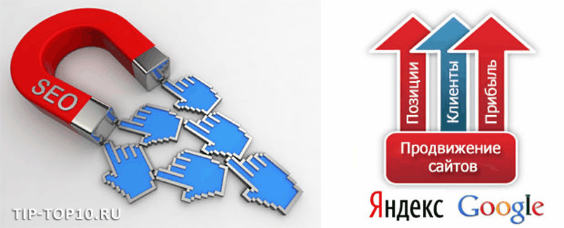 поисковое продвижение сайта