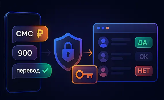 SMS сообщения на сайте